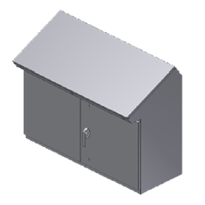 Steeline Enclosures SSC Series Slope Top Free Standing Console Type 12 Enclosure product image