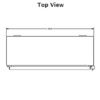 Steeline Enclosures S Series, Type 12 top view DXF drawing