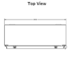 Steeline Enclosures S Series type 4 & 4x top view DXF drawing